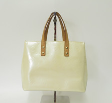 Borsa a mano originale Louis Vuitton Reade PM Monogram Vernis in pelle F#47358