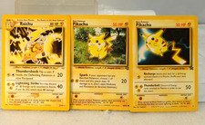 3 Carte Pokémon Pikachu 60/64