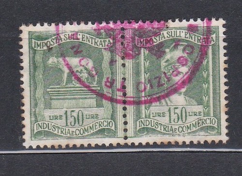 Italia 1957 marca da bollo - italia,