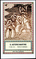 santino-holy card"S.ASTERIO M.