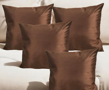 Set 4 Copricuscini Marrone