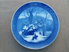 ROYAL COPENHAGEN PIATTI DI NATALE 1967 - 1969 ORIGINALE