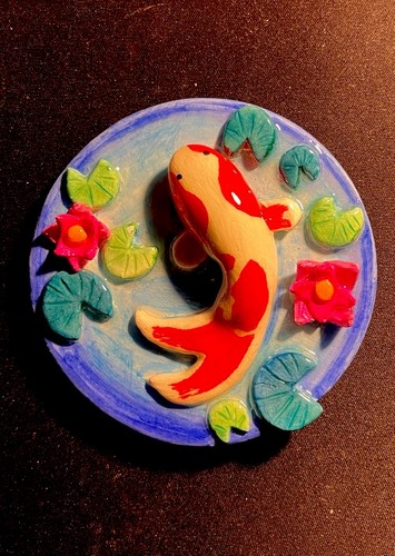 Carpe koi japonais fait - fait, la