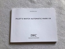 Libretto Booklet IWC Pilot’s Watch Automatic Mark XX Ref 3282 MXE0LKSM/11.22/5.0