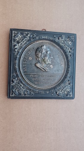 Alessandro volta placca - volta,