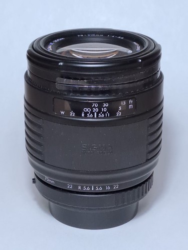 Obiettivo sigma zoom 210 - uc,