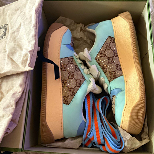 Gucci screener sneaker - gucci,