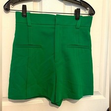 ZARA Women's Green High Waist