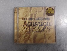 CLAUDIO BAGLIONI 2 CD - ACUSTICO - SOGNO DI UNA NOTTE DI NOTE