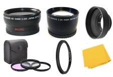 Set accessori filtro obiettivo per Panasonic AG-AC90A AG-AC8PJ HC-X1000 HC-MDH2 MDH3