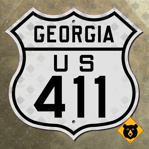 Georgia route 411 - georgia, us