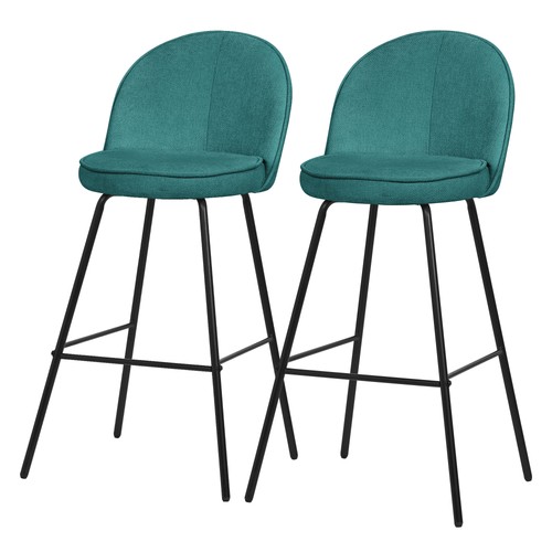 Set sgabelli bar verde - set, 2