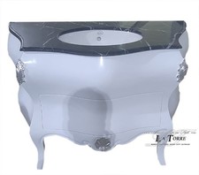 Mobile bagno Luigi XV bianco