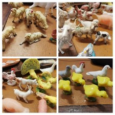 animali  statuina  presepe confalonieri nardi lotto 30 pezzi