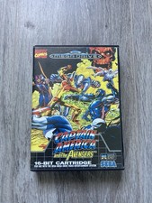 Captain America And The Avengers Megadrive Pal Euro Cib