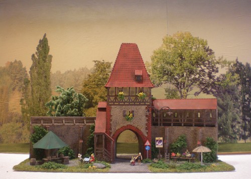 Diorama 87 porta - diorama, 1:87