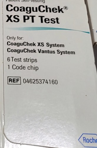 Coaguchek 6 strisce - coaguchek, pt