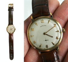 Men's Hamilton 10 K Gold Wrist