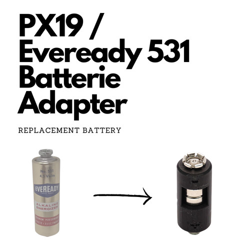 Adattatore batteria ritagliata