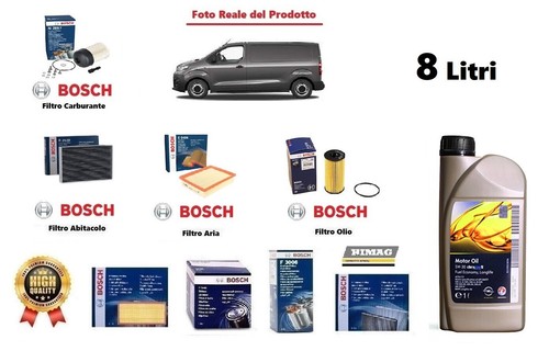 Kit filtri tagliando bosch 8 - kit,