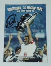 Autografo franco baresi coppa - baresi,