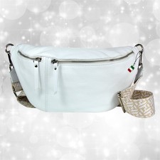 Borsa bianca pelle - , molto