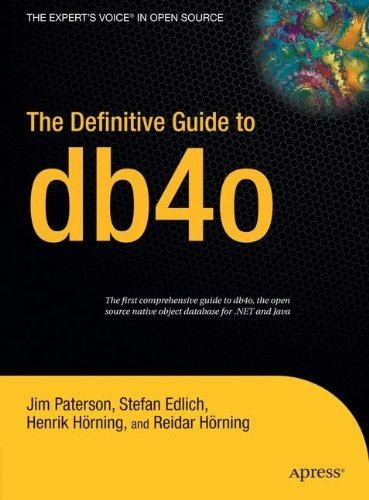 The definitive guide db4o - guide,