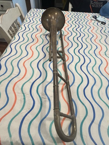 Brass trombone for parts or - brass,