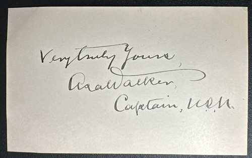 Rara carta autografa - , asa