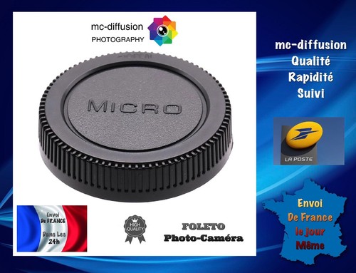 Bouchon objectif micro - bouchon, 4/3