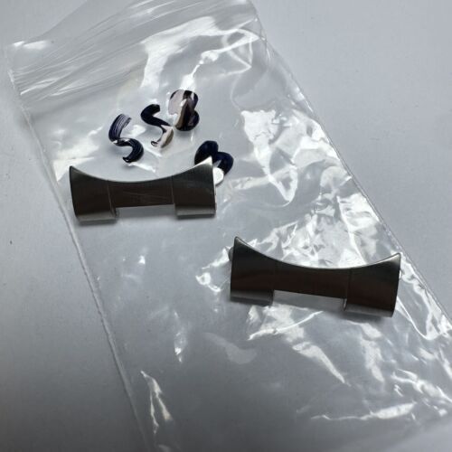 Rolex used pair endlinks - rolex,