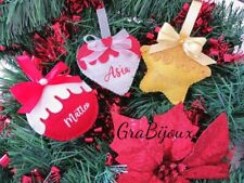 Decorazione albero di natale  personalizzate in pannolenci idea regalo
