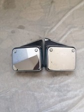 honda Vt 750 Black Widow side cover sottosella copri batteria cromati originali