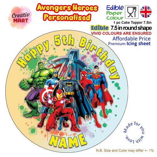 Avengers heroes foglio - heroes,