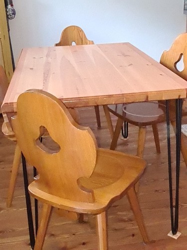 Tavolo fratino con sedie - tavolo, 4