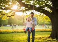 Sedia a Dondolo IN Plastica