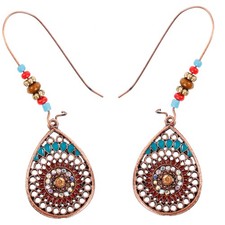  Orecchini A Fiore Pendenti