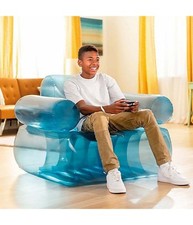 Poltrona Trasparente Blu