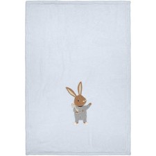 copertina azzurro carrozzina o