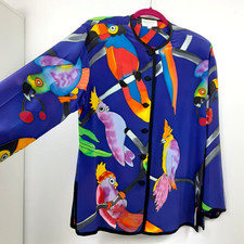 Giacca pappagallo SILKSCAPES