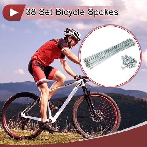 Set raggi bici 12g 243mm - set,