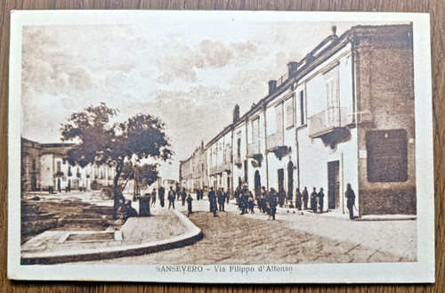 Cartolina san severo - san, severo,