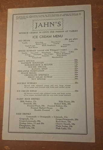 Jahn famosa gelateria new - jahn's,