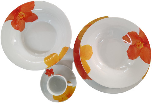 Servizio piatti merengue 31pz - servizio,