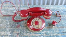 TELEFONO ROSSO GOLD PLATED 18k