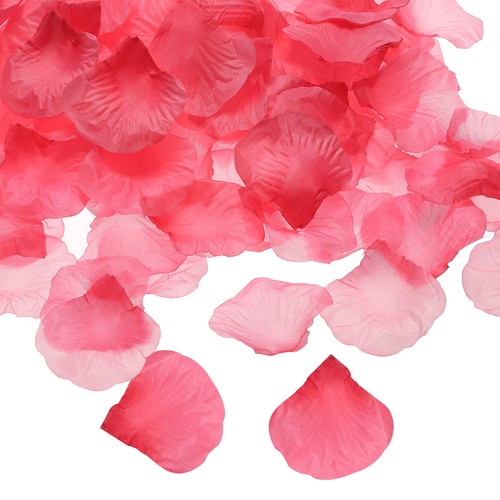 1000pcs petali rosa finti - rosa,