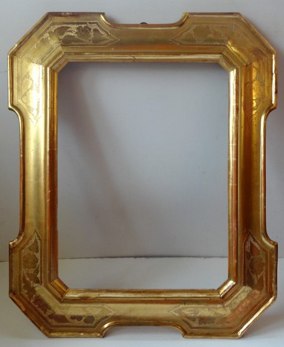 Antica cornice legno con - antica,