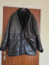 GIACCA PELLE NERA ALIA MODA V