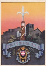 CARTOLINA MILITARE ,DISTRETTO