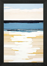 Quadro astratto oceano con